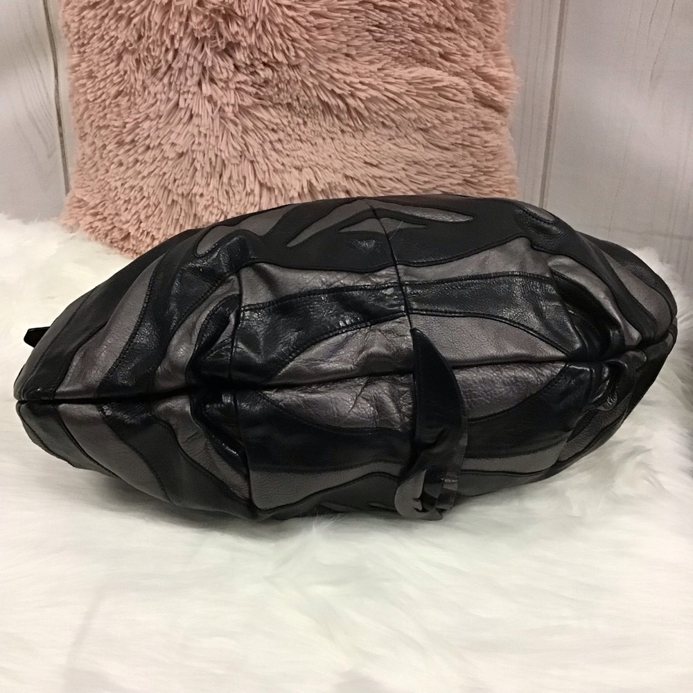 Prada Striped Leather Hobo - Picture 3 of 9